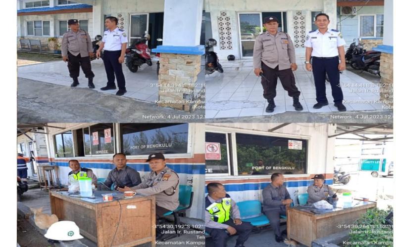 Patroli Siang Hari, Personel KSKP Pulau Baai Sambangi Warga