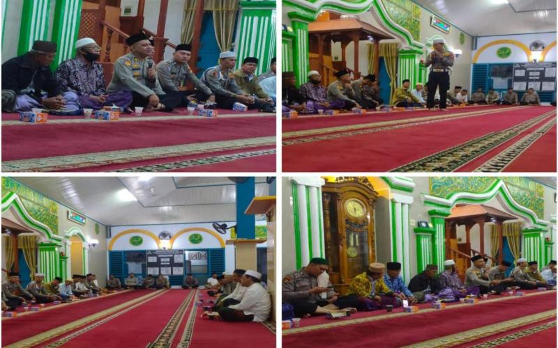 Polresta Bengkulu Gelar Subuh Keliling di Masjid AL-Hijrah Kelurahan Lempuing