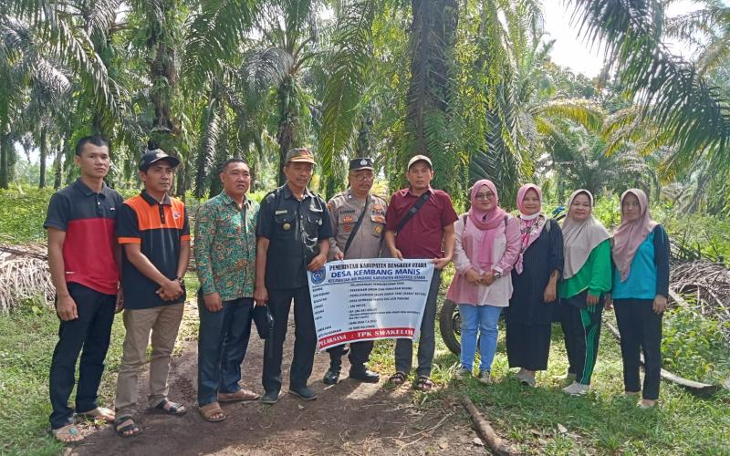 Awasi Dana Desa, Polsek Lais Hadiri Penetapan Titik Nol Pembangunan
