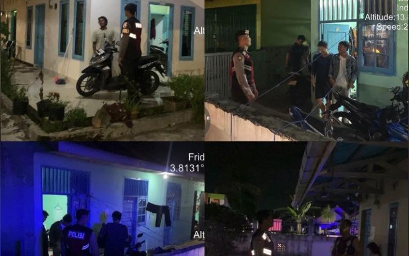 Antisipasi 3C, Personel Sat Samapta Polresta Bengkulu Patroli Mobiling Sampaikan Imbauan Kamtibmas