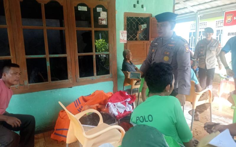 Sambang Warga Masyarakat Perairan, Sat Polairud Polres Bengkulu Selatan, Sampaikan Imbauan Kamtibmas
