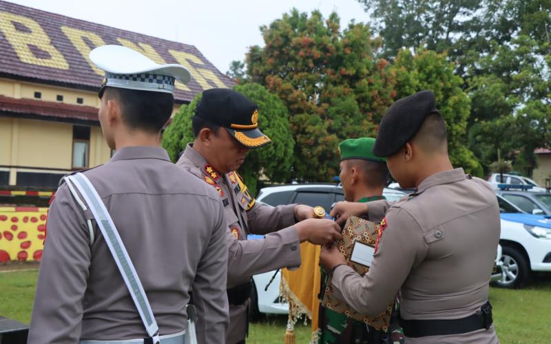 Polres Lebong Apel Gelar Pasukan Ops Patuh Nala 2023