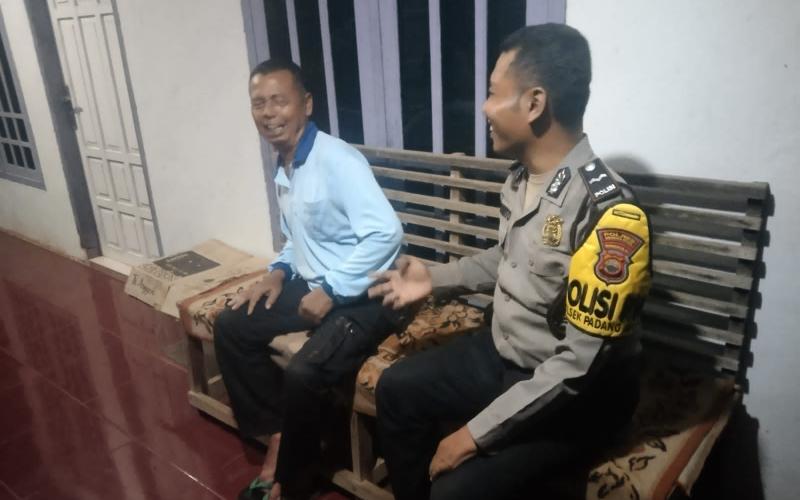 Polisi RW Polsek Padang Jaya, Gelar Silaturahmi Kamtibmas
