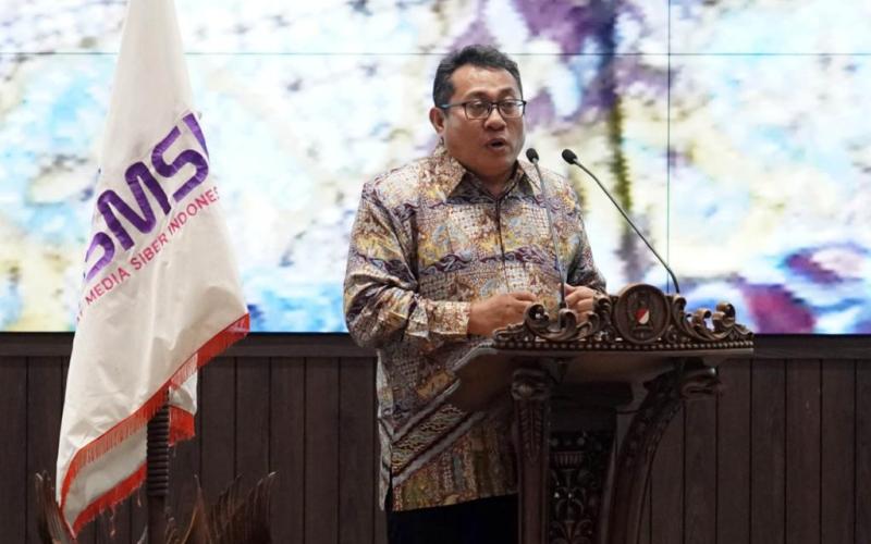Ketua Umum Serikat Media Siber Indonesia (SMSI) Firdaus