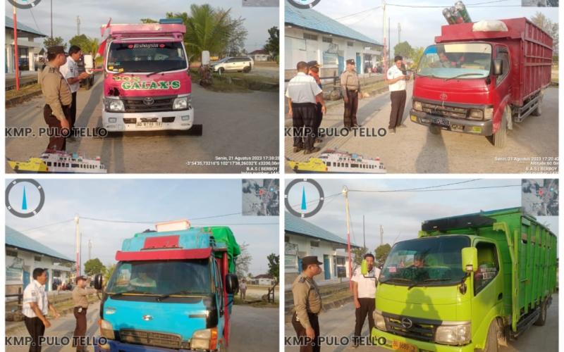 Harkamtibmas di Wilayah Hukum, Polsek KSKP Pulau Baai Patroli dan Monitoring Keberangkatan dan Kedatangan Kapal