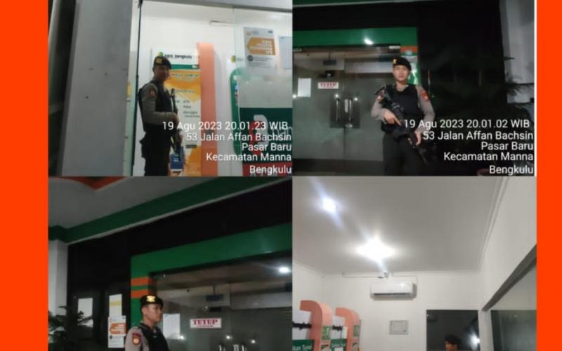 Jaga Kondusifitas Kamtibmas Dimalam Minggu, UKL III Polres Bs Gelar Patroli