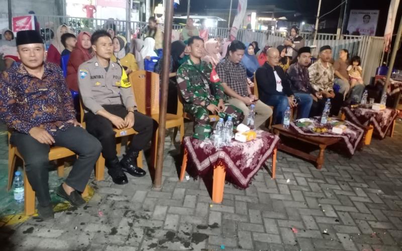 Bhabinkamtibmas Menghadiri Kegiatan Malam Keakraban HUT RI Ke 78 Tahun 2023 di RT 05 Kelurahan Ibul 