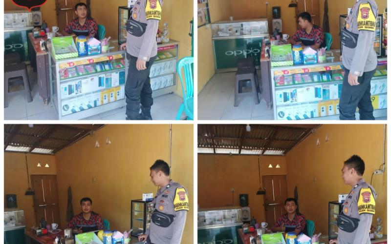 Pelihara Kamtibmas, Bhabinkamtibmas Polsek Seginim Sambangi Warga Binaan 