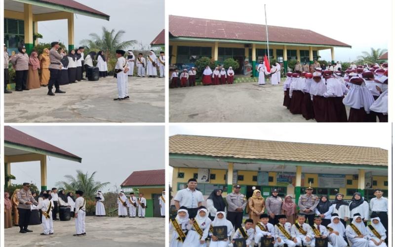 Police Goes To School, Kanit Binmas Polsek Ratu Agung Sampaikan Imbauan Kamtibmas 