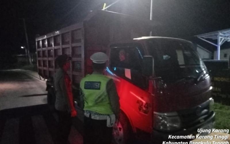 Patroli KRYD, Polres Benteng Periksa Kelengkapan Surat Kendaraan yang Melintas 