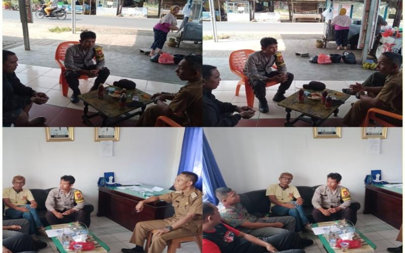 Ribut Masalah Akses Jalan, Bhabinkamtibmas Mediasi Warga Kelurahan Kandang Mas 