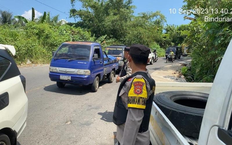 Polsek PUT Tingkatkan Patroli Jalan Lintas Menuju Kota Lubuklinggau