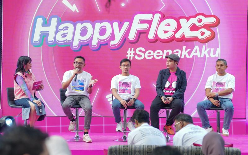 HappyFlex dari Tri, Bantu Generasi Z Atur Sendiri Kuota dan Masa Aktif Sesuai dengan Kebutuhan Digital