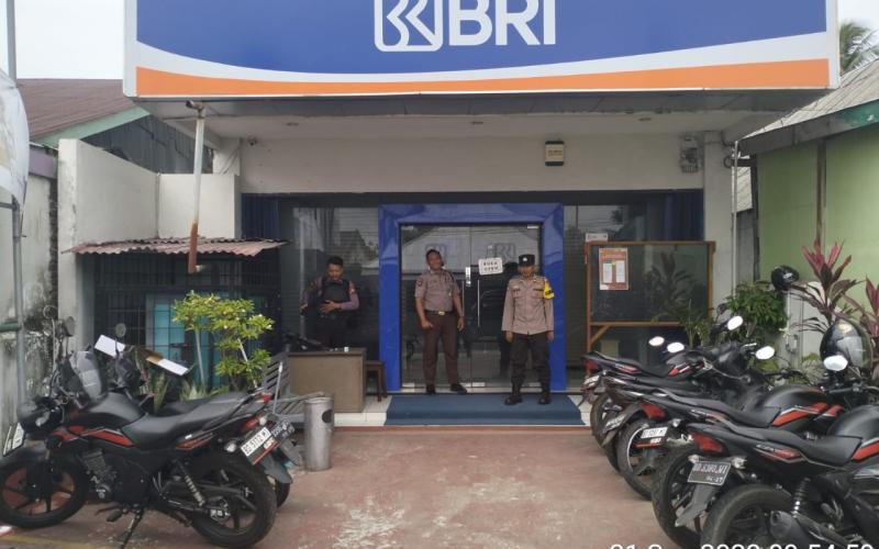 Jaga Sitkamtibmas di Wilkum, Polsek Kaur Selatan Patroli Keliling