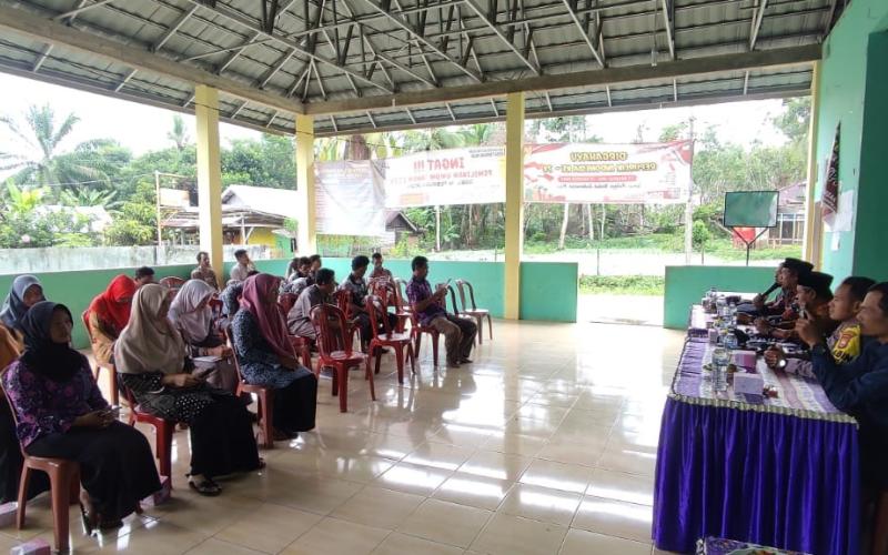 Polsek Padang Jaya Hadiri Musyawarah Desa Tambak Rejo