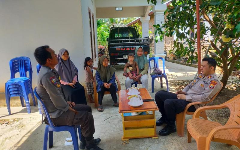 Jelang Pilkakdes Serentak, Polsek Kaur Selatan Laksankan Koordinasi Bersama Panitia Pilkades