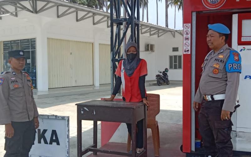 Cegah 3C, Personel Polsek Kaur Selatan Patroli Mobiling