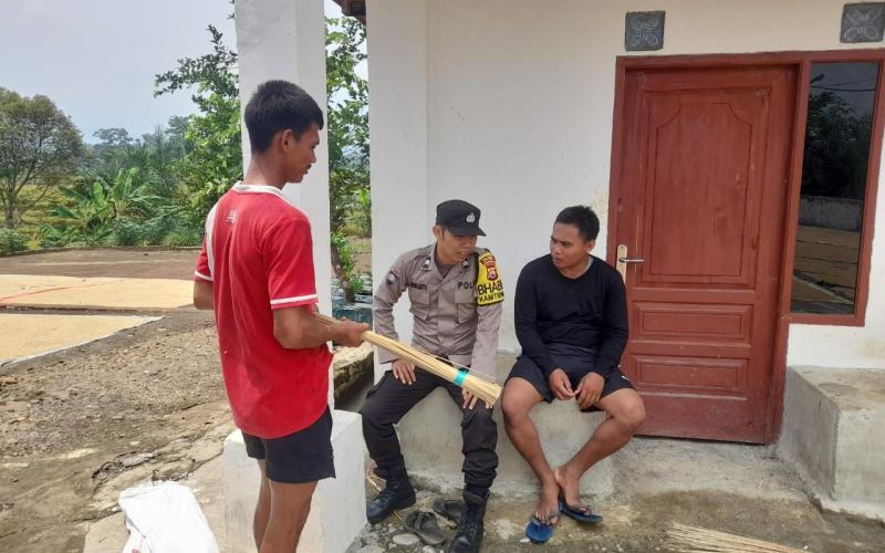 Polsek Kotapadang Tingkatkan Penyampaian Imbauan Melalui Kegiatan Sambang