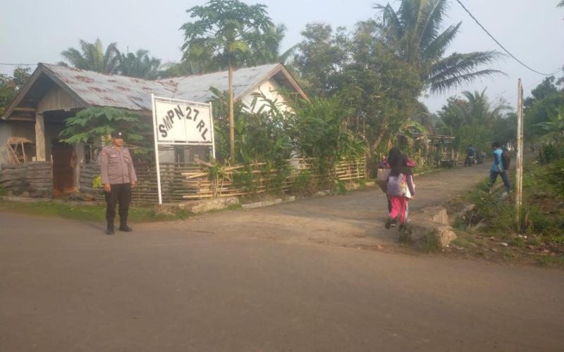 Tingkatkan Kehadiran Polri, Polsek Kotapadang Rutin Gelar Pengaturan Pagi
