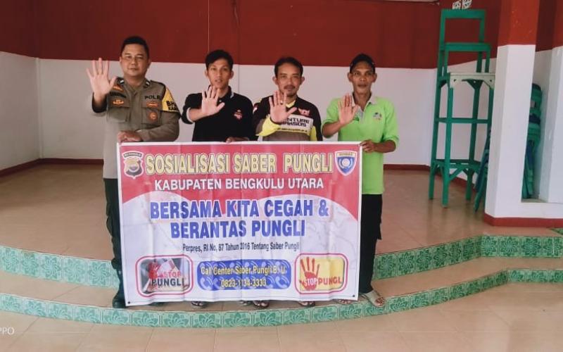 Bhabinkamtibmas, Sosialisasi Saber Pungli Sasar Warga Desa Binaan