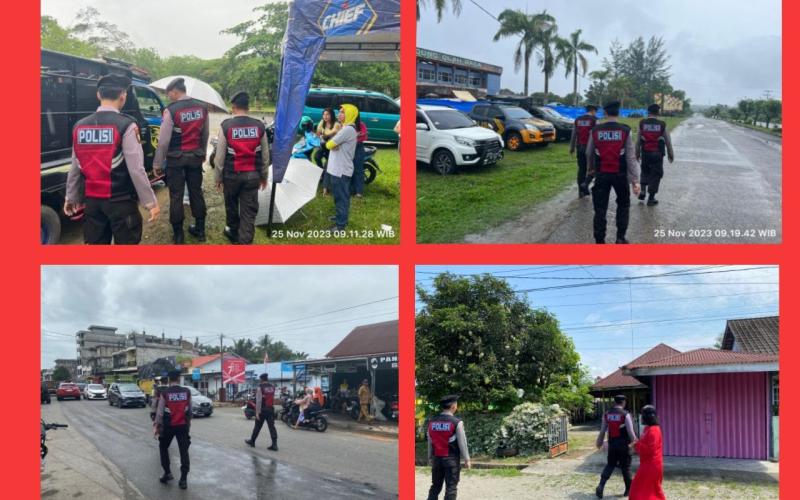 Patroli Presisi Sat Samapta, Sasar Obyek Vital dan Pusat Keramaian Antisipasi Gangguan Kamtibmas