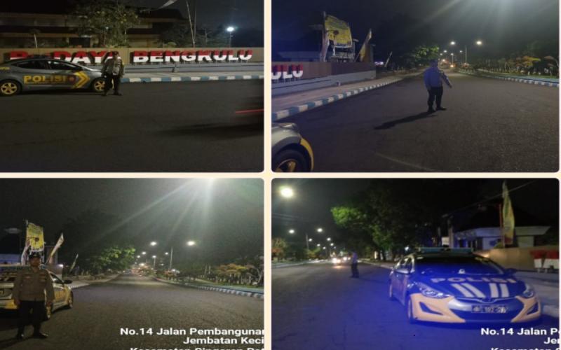 Cegah Aksi Bali, Polsek Gading Cempaka Gelar Patroli