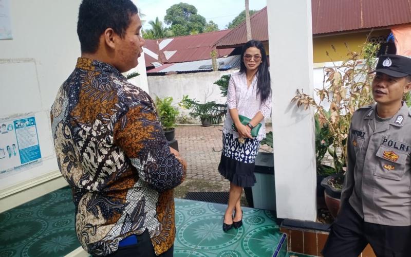 Babinkamtibmas Polsek Kota Manna Pengamanan Laksanakan Monitor dan Gereja Ciptakan Kenyamanan Beribadah