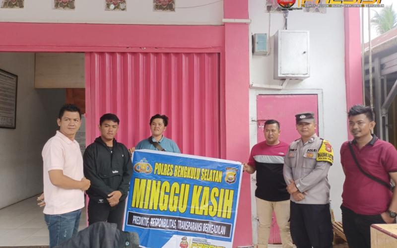 Dengarkan Informasi dan Curhatan Warga Binaan, Polsek Pino Raya Adakan Minggu Kasih 