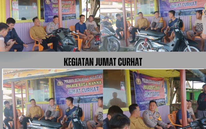 Mendengar Keluhan Warga Binaan Secara Langsung, Polsek Kota Manna Gelar Jumat Curhat