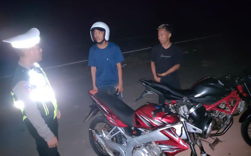 Resahkan Warga, Polsek Ketahun Amankan Balap Liar