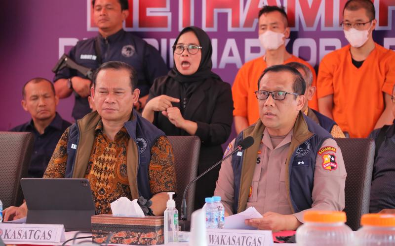 Satgas Polri Sudah Tangkap 7.566 Tersangka Kasus Narkoba 