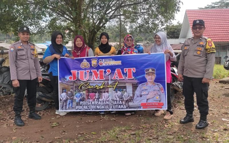 Jumat Curhat Polsek Padang Jaya, Memahami dan Menyelesaikan Keluhan Warga
