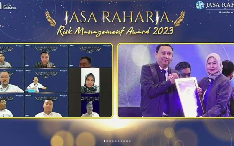 Jasa Raharja Bengkulu Sabet Tiga Penghargaan Sekaligus Ajang  Risk Management Award 2023