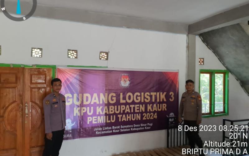 Polsek Kaur Selatan Mendatangi dan Melakukan Pengamanan Terhadap Jamaah Tabligh yang Meninggal Dunia 