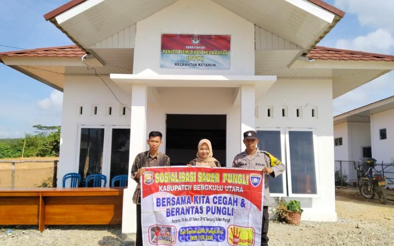 Sapu Bersih Pungutan Liar, Polsek Ketahun Gencarkan Sosialisasi 