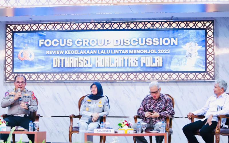 Optimalkan Upaya Pencegahan Kecelakaan, Jasa Raharja, Korlantas Polri, dan KNKT Gelar FGD Review Kecelakaan Menonjol Tahun 2023 