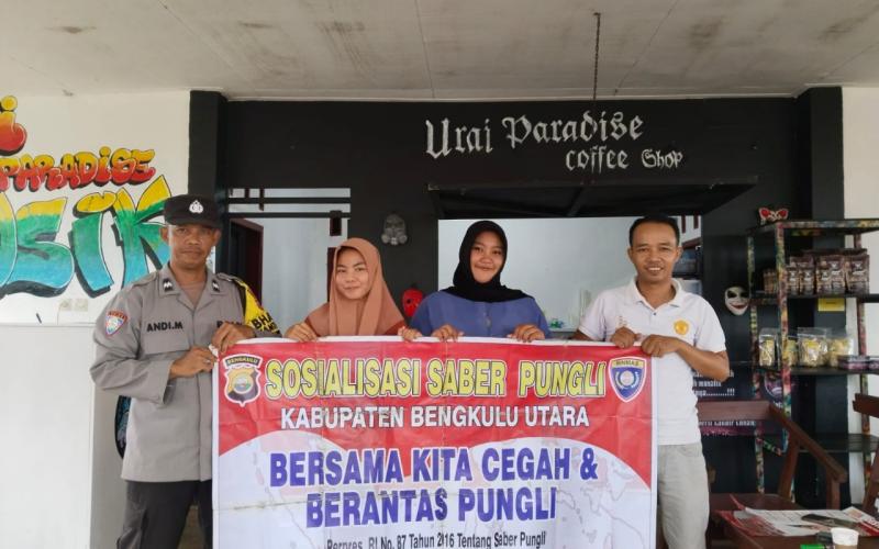 Sosialisasi Saber Pungli di Wilayah Polsek Ketahun, Upaya Cegah Pungutan Liar