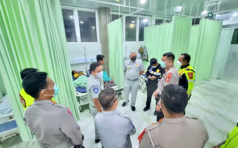 Seluruh Korban Kecelakaan Bus Bhinneka di Tol Km 41 Karawang Terjamin Jasa Raharja