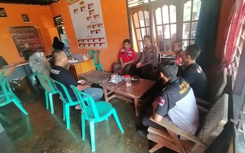Polsek Ketahun Intensifkan Patroli dan Monitoring Sekretariat Panwascam Menjelang Pemilu