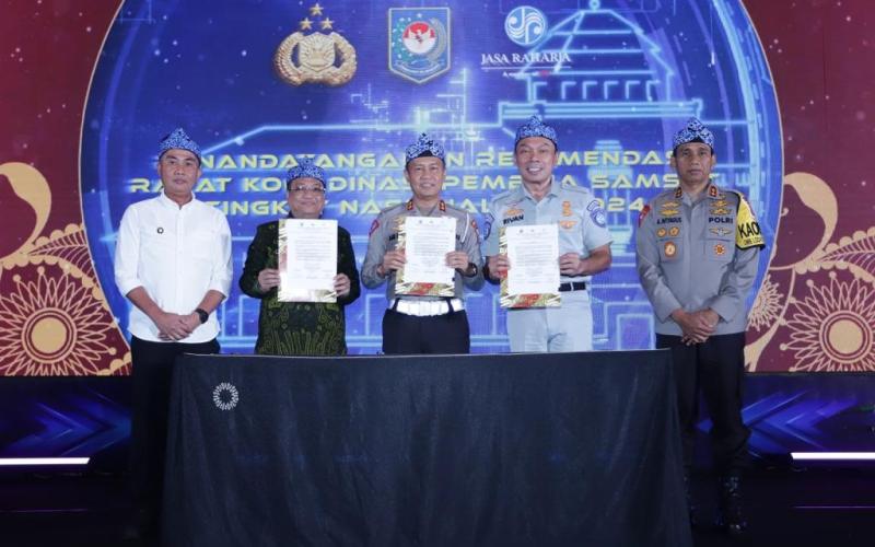 Rakornas, Tim Pembina Samsat Nasional Bahas Optimalisasi Digitalisasi Samsat dan Implementasi Aturan Penghapusan Data Ranmor yang Tidak Melakukan Registrasi Ulang