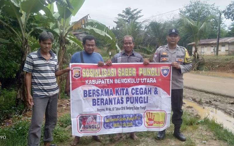 Cipta Kondisi, Polisi ini Gencar Melaksanakan  Sosialisasi Saber Pungli