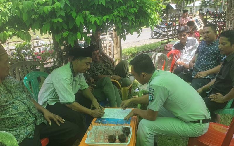Jasa Raharja Bengkulu Utara Serahkan Santunan Meninggal Dunia Korban Laka Lantas 