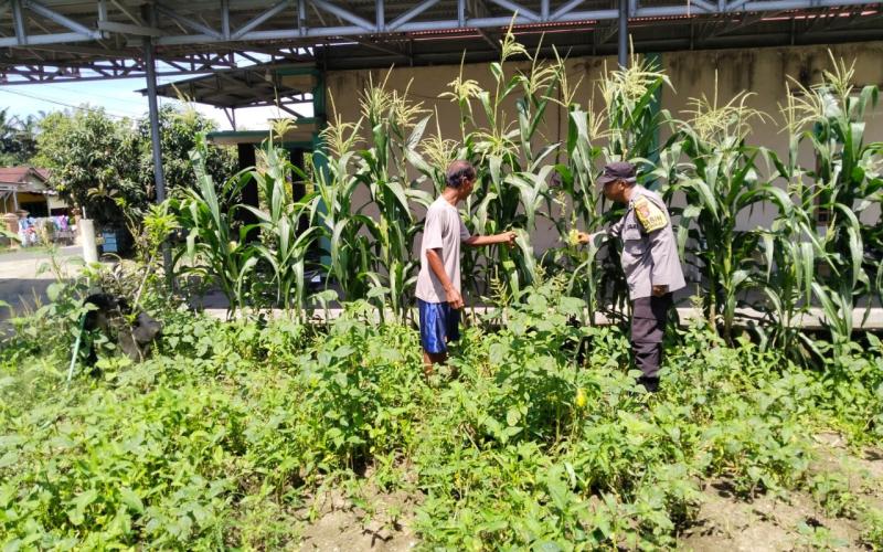 Cipatkana Keamanan, Bhabinkamtibmas Polsek Ketahun Sambangi Patroli Sambangi Warga Binaanya