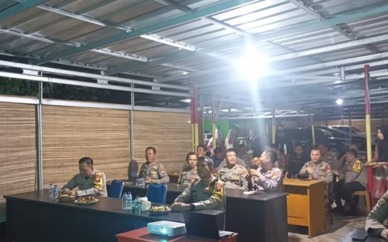 Kapolres Kaur Pimpin Acara Nobar Jogja Asyik, Jogja Bermusik untuk Indonesia Apik