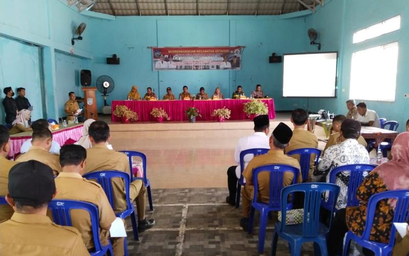 Waka Polsek Ketahun, Hadiri Acara Musrenbangcam RKPD Kecamatan Ketahun
