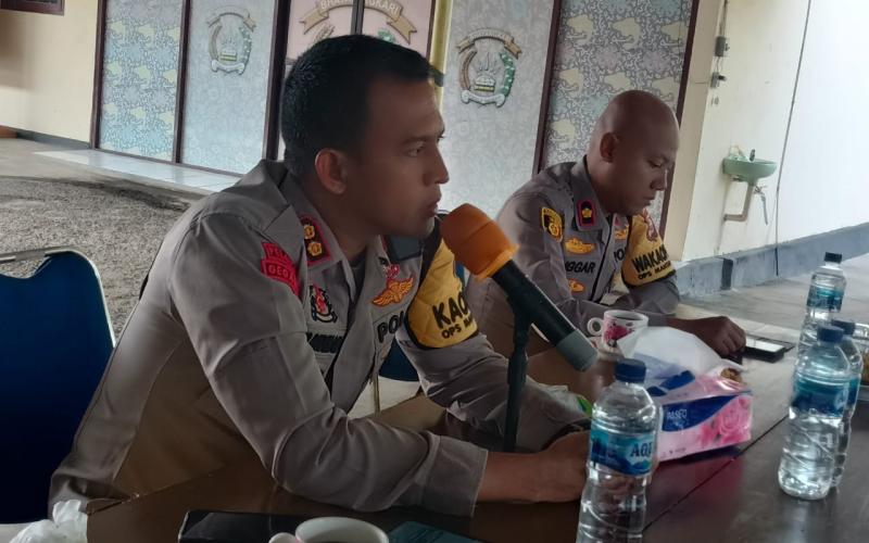 Kapolres Kaur Pimpin Anev Minggu Ke 1 pada Bulan Februari 2024