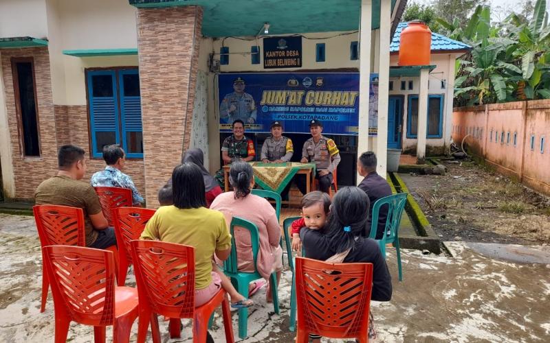 Tampung Aspirasi dan Informasi dari Masyarakat, Polsek Kotapadang Gelar Jumat Curhat 