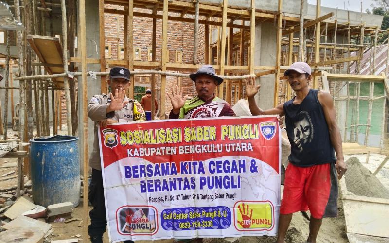 Program Sosialisasi Saber Pungli di Wilayah Hukum Polsek Ketahun, Upaya Cegah Pungutan Liar