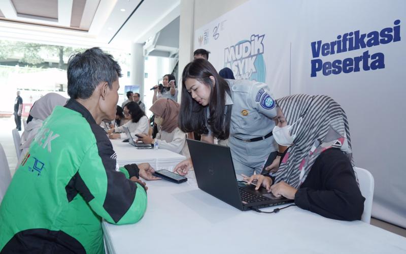 Jasa Raharja Gelar Verifikasi Data dan Pengambilan Atribut Calon Peserta Mudik Gratis
