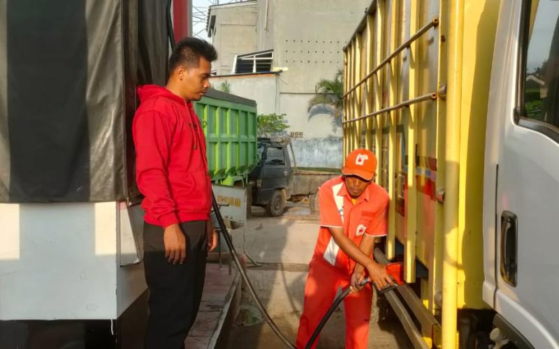 Jelang Mudik Lebaran, Polsek Ketahun Intensifkan Patroli Ke SPBU Pastikan Stock BBM dan Antisipasi Kecurangan